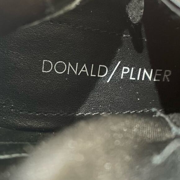DONALD J. PLINER Ryker Leather Lug Boot Black - Picture 11 of 13